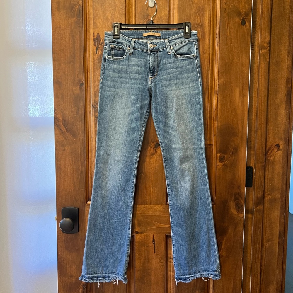 Joe's Women Jeans Skinny Boot-Cut Blue Jeans Medium Wash Size 27